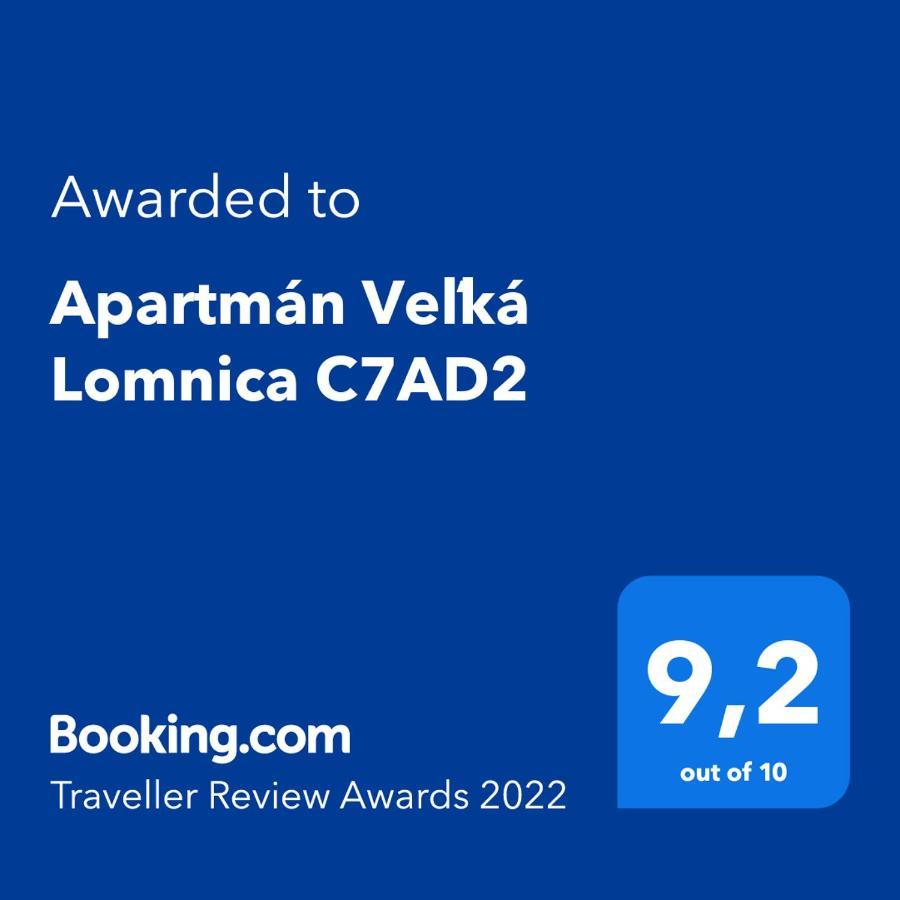Apartman Velka Lomnica C7Ad2 Apartment Екстериор снимка